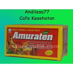 jamu cair asam urat dan pegel linu AMURATEN
