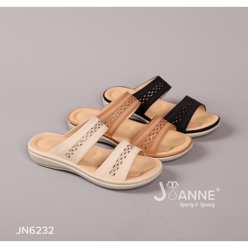 RESTOCK! [ORIGINAL] JOANNE Wedges Sandal Shoes Sepatu Wanita #JN6232