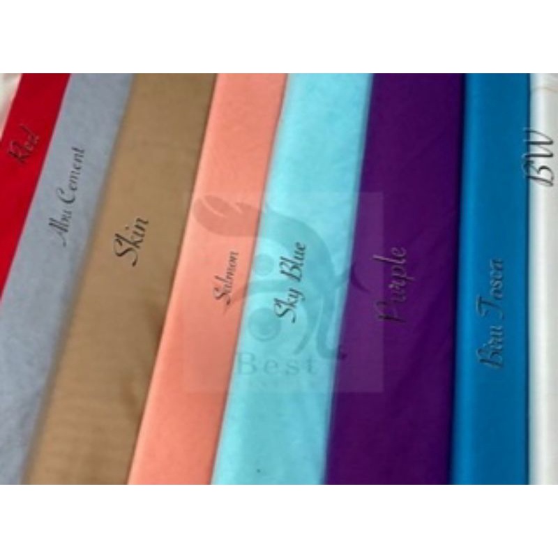 Tulle Soft Tule. Tulle Polos. Kain Gaun Pengantin