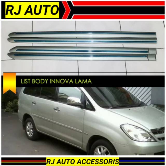 List body innova lama list body samping innova