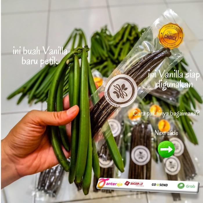 

PROMO - VANILLA BEAN (BIJI VANILA) 10GRAM GOURMET GRADE A