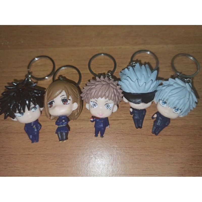 GANTUNGAN KUNCI KEYCHAIN JUJUTSU KAISEN GOJOU ITADORI NOBARA MEGUMI