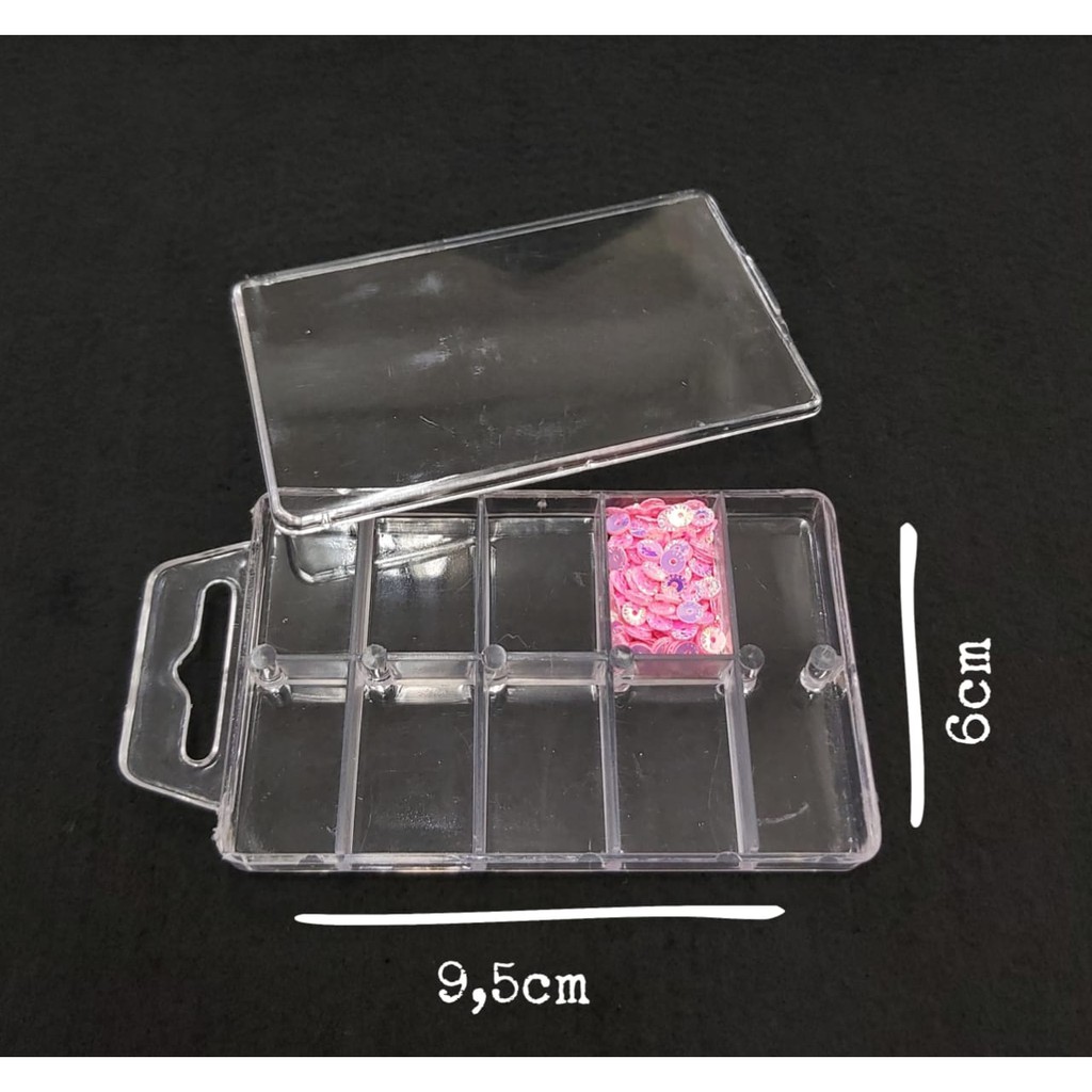 KOTAK AKRILIK 9 SEKAT