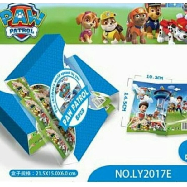 

Dijual Surprize Blind Bag Paw Patrol 6pcs Berkualitas