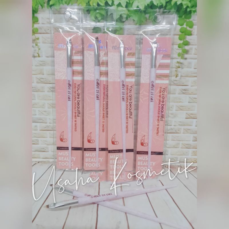 PROMO ECER!! KUAS MASCARA/KUAS EYESHADOW/KUAS LIPSTICK MURAH BEST SELLER