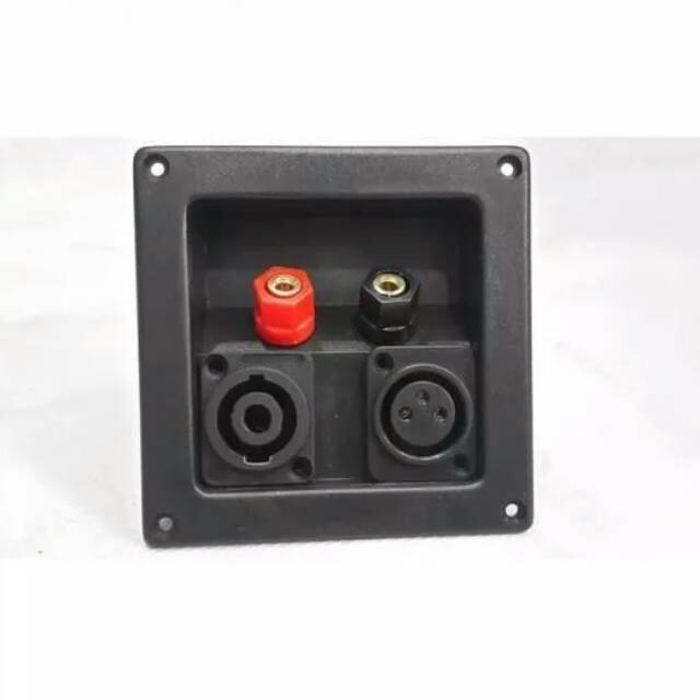 TERMINAL BOX SPEAKER TERMINAL SPIKON  & SPEAKER TERMINAL CANON IN