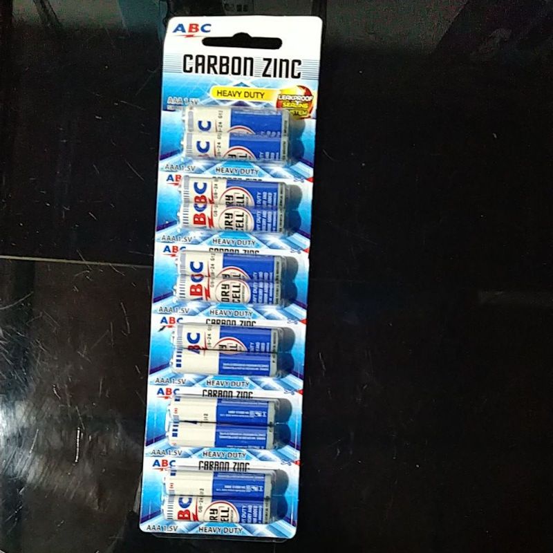 Batu Baterai  ABC AAA biru  isi 12 pcs/renceng