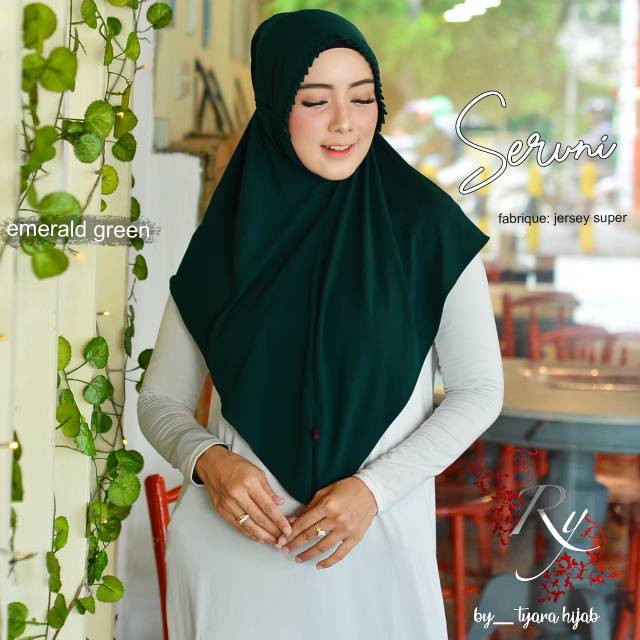 Bergo Daily Seruni Tali Belakang original Tyara Hijab