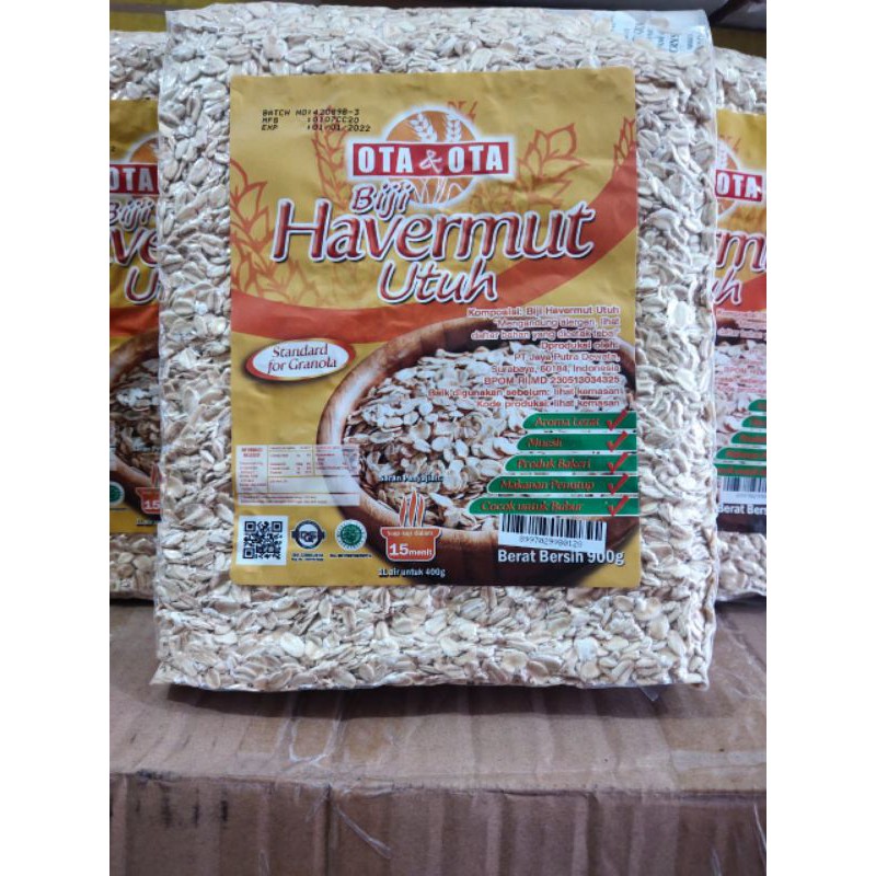 

OTA&OTA Biji Havermut Utuh
