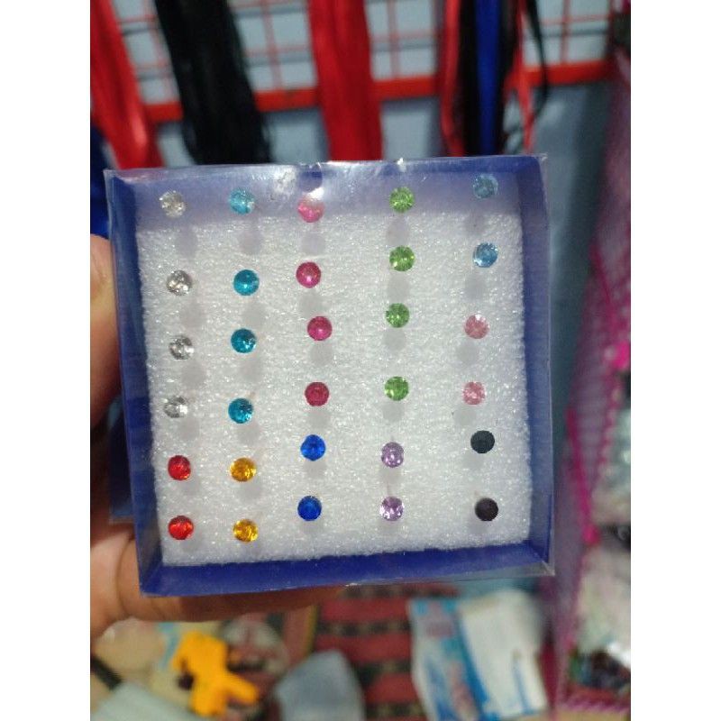 Official Anting Tindik Plastik Ngecer 2 Pasang