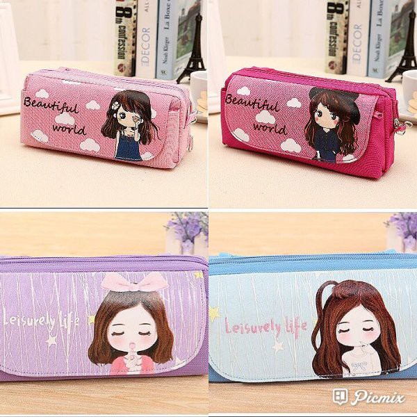 

Kotak Pencil / Pencil Case / Pensil Beautiful Life