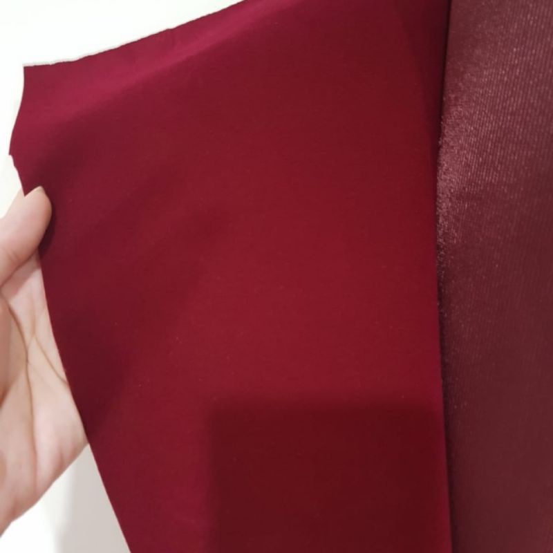 (COD) bahan kain kabulon buludru/beludru kabulon(HARGA SETENGAH METER)