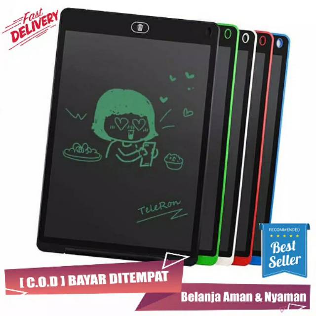 LCD TABLET BELAJAR TULIS UNTUK ANAK / LCD DRAWING WRITING TABLET