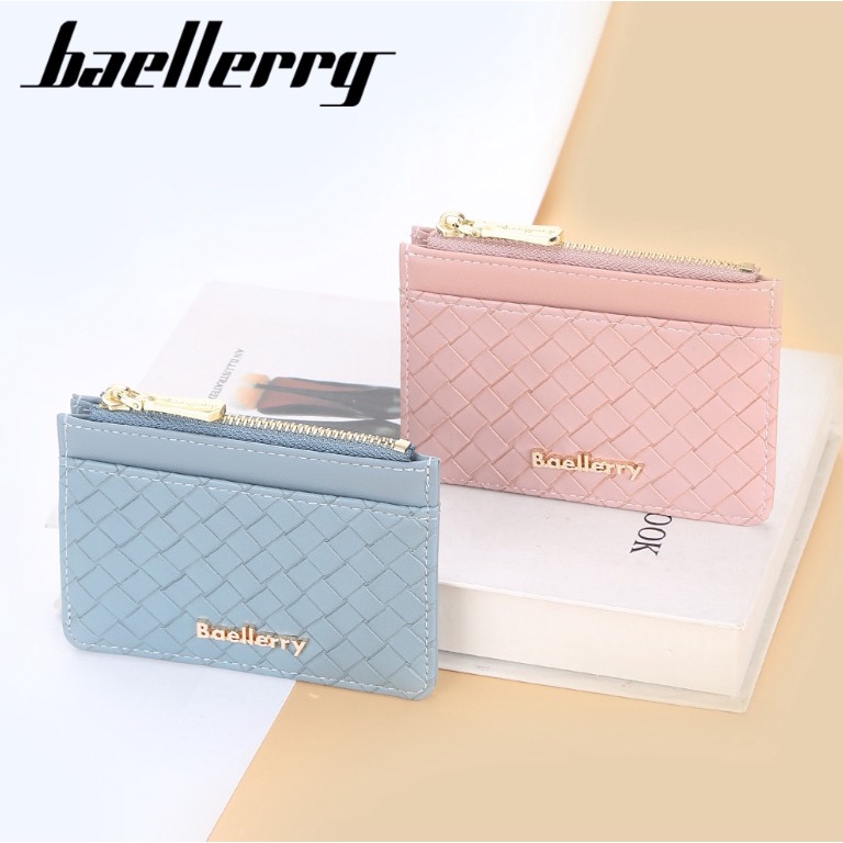 Baellerry Dompet Kartu Wallet Card Holder Bahan Kulit Premium BLY61