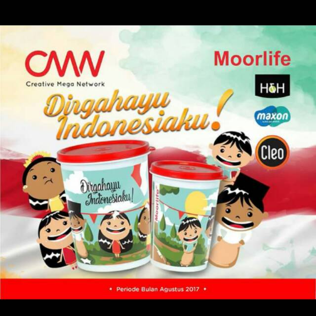 Gelok By. Moorlife DIRGAHAYU CANISTER