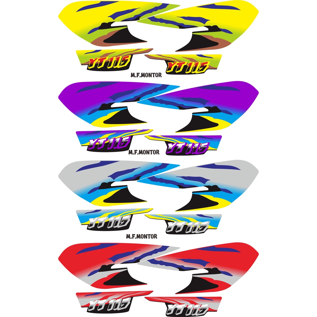 LIS STRIPING VARIASI YT 115