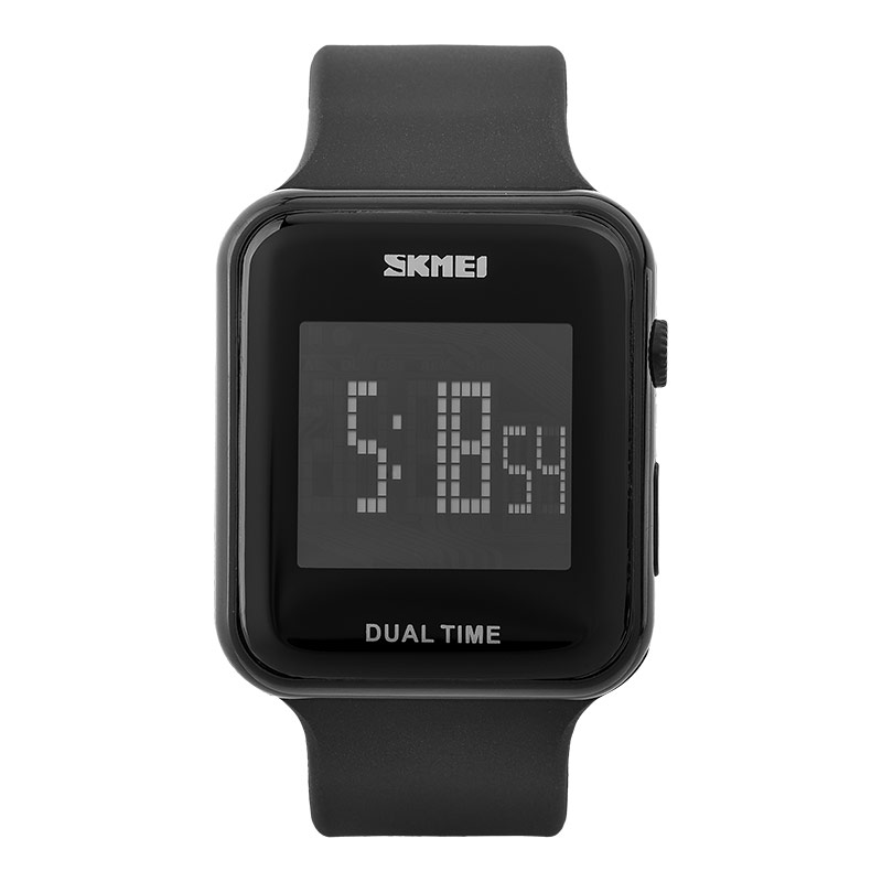 SKMEI 1271BK Jam Tangan Unisex Original Polyurethane Strap [No Box]