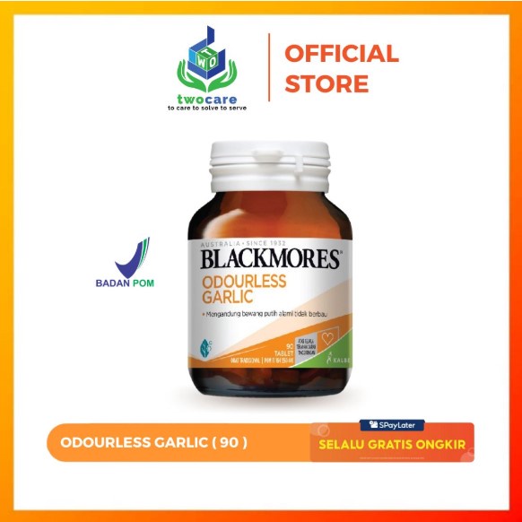 BLACKMORES ODOURLESS GARLIC BPOM KALBE - 90 tablet