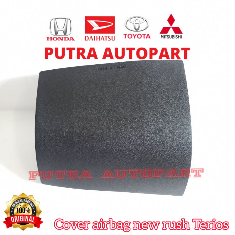 cover airbag penumpang new rush new terios original