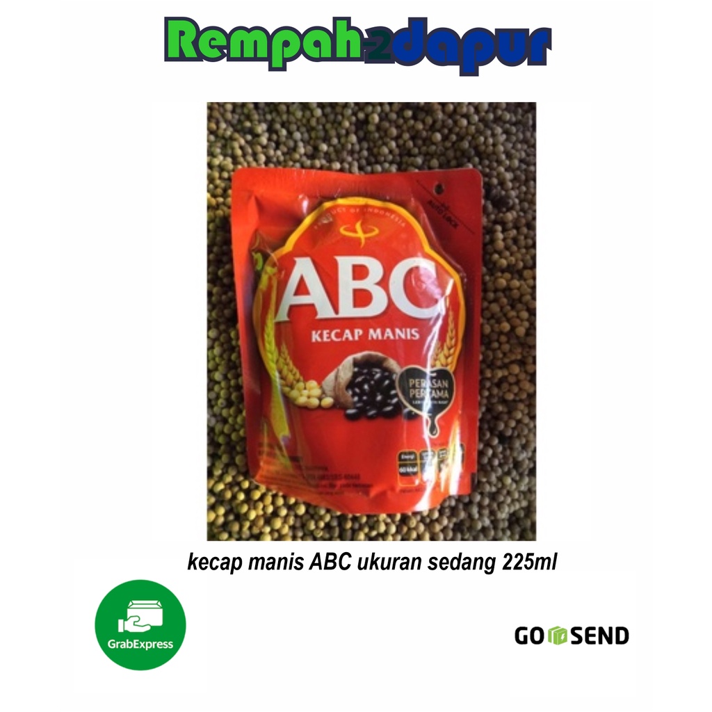 

kecap manis ABC ukuran sedang 225ml