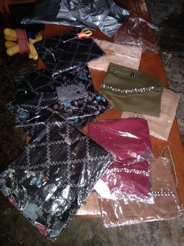 Termurah Bisa Pisah- Couple Keluarga / Couple Batik Keluarga / Batik/couple Batik Anak Motif Jaring