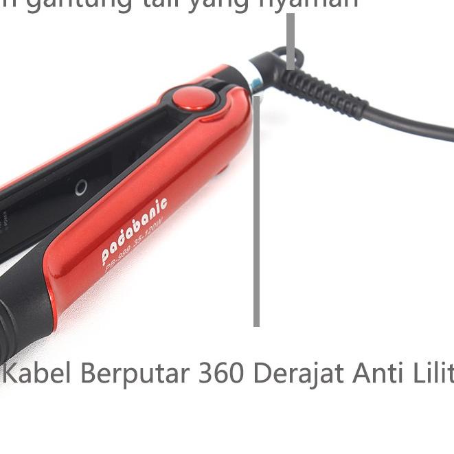 *HARGA PROMO 1 PAKET* Catokan rambut lurus 2in1 catok Dan Hair Dryer padabanic