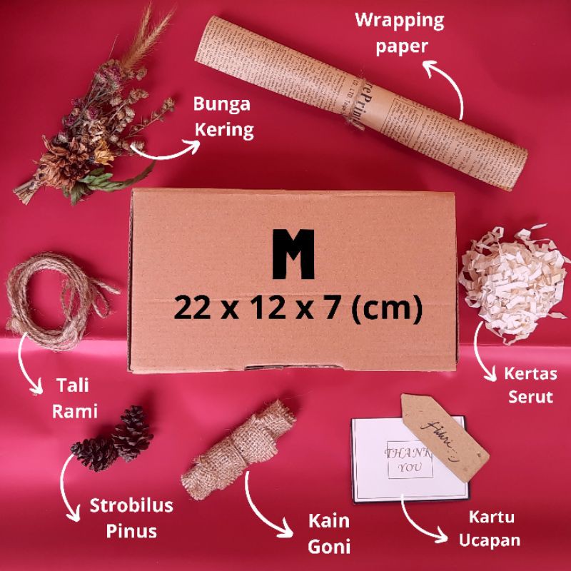 

Gift Box / Box Kado Estetik / Box Hampers / Kotak Kado | DIY