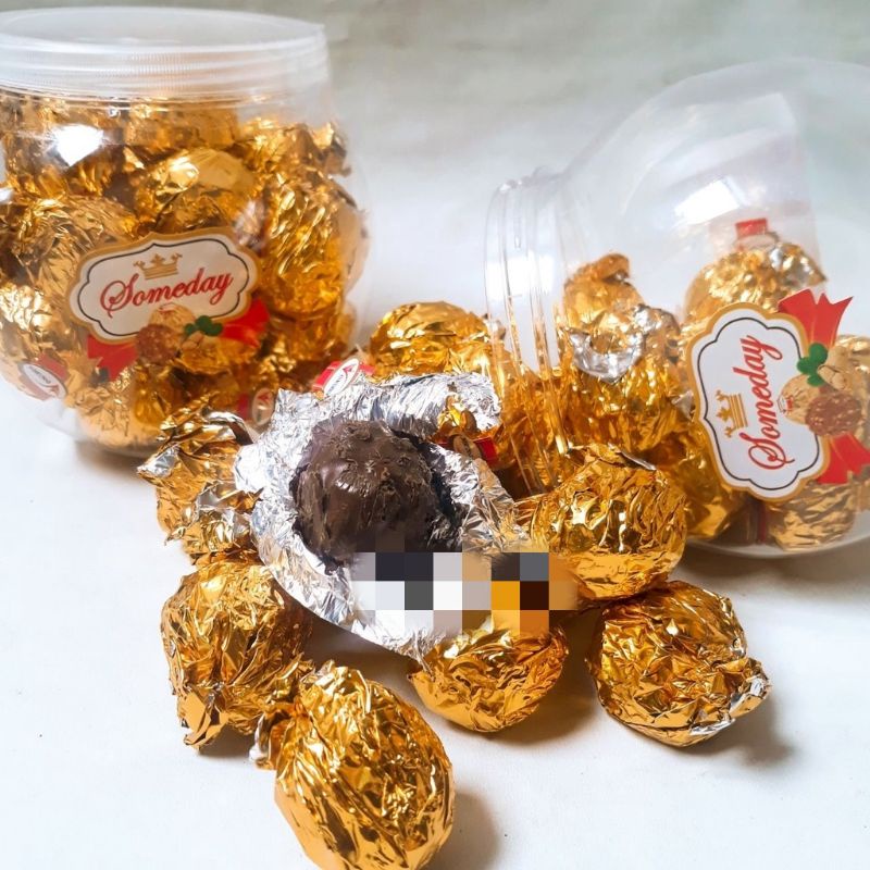 

Inkubisc -Cokelat Someday cokelat Wafer Balls 1 Toples isi 30