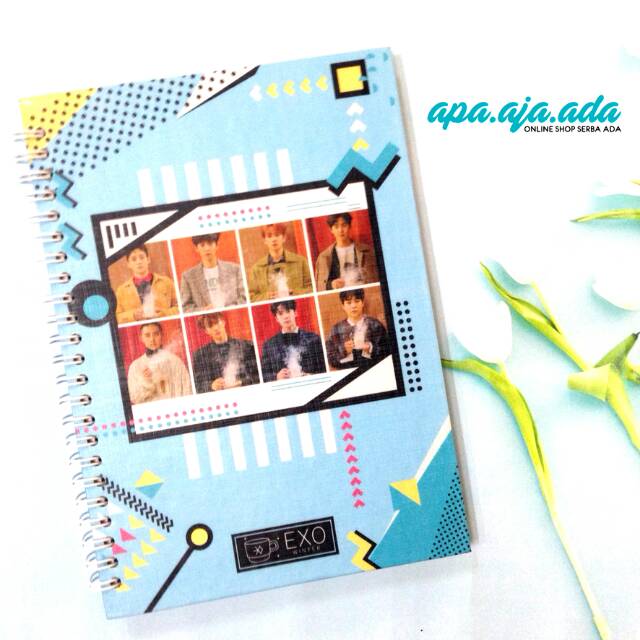 

NOTEBOOK KPOP EXO HC A5 (FREE STICKER)