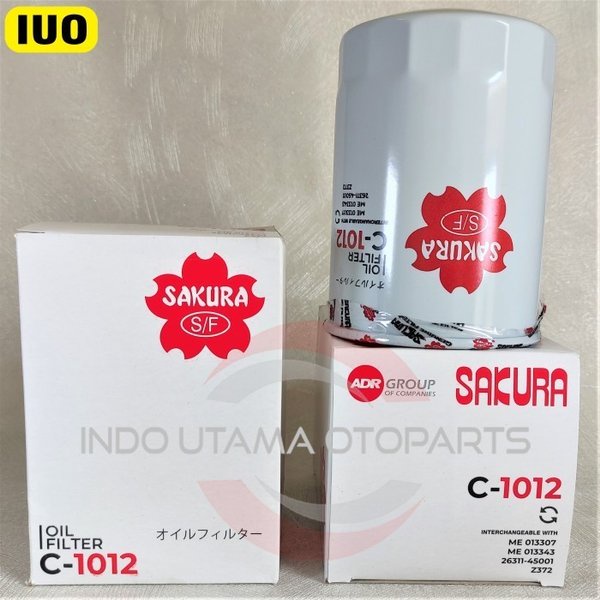 Filter Oli Mitsubishi Canter Ps110 Ps125 Ps136 Turbo SAKURA C-1012