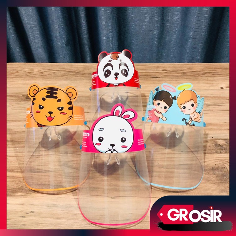 Grosir - 731 Faceshield Kacamata Anak / Face Shield Fashion / Pelindung Wajah / Penutup Muka