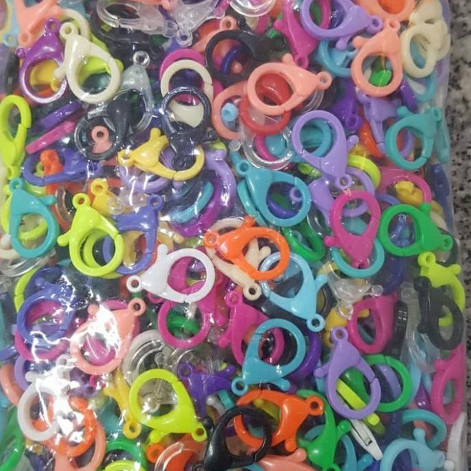 kokot udang plastik warna kaitan
