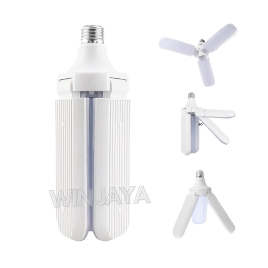 LAMPU LED 50 WATT MODEL KIPAS 50 WATT LED BULB FAN BLADE BOHLAM KIPAS