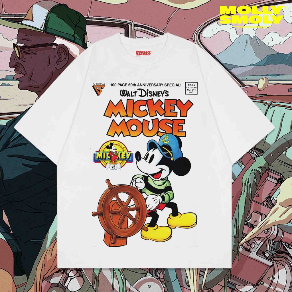 KAOS OVERSIZE MICKEY MOUSE VINTAGE TEE | OVERSIZE | MICKEY MOUSE VINTAGE