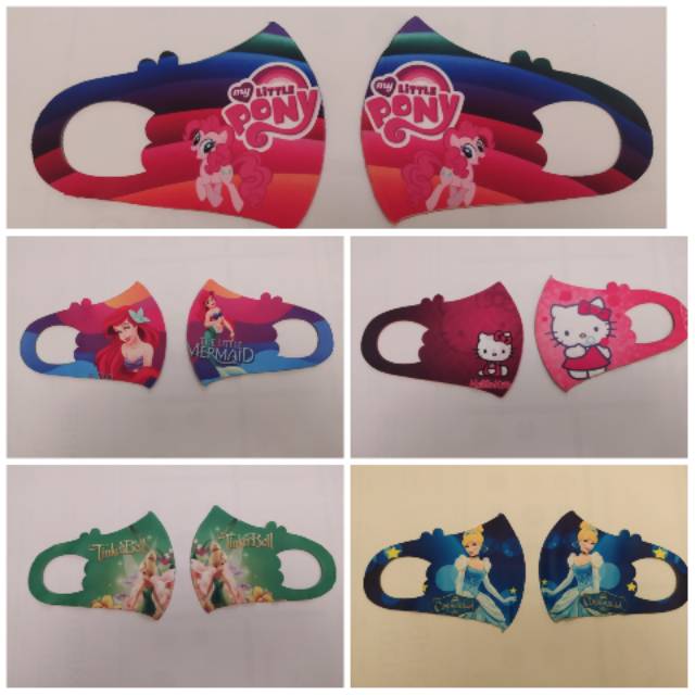 MASKER SCUBA KARAKTER ANAK