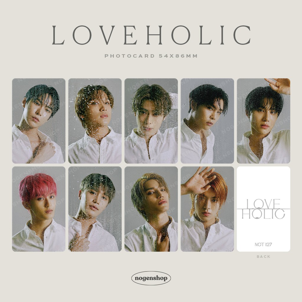 [UNOFFICIAL/FANMADE] PHOTOCARD NCT 127 LOVEHOLIC