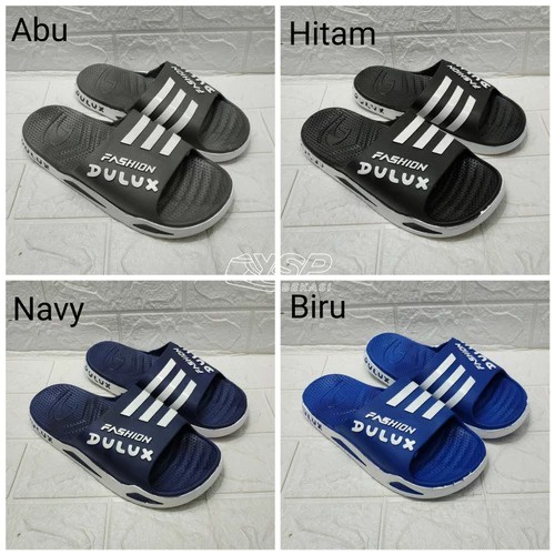 SANDAL SLIDE KARET PRIA DULUX CQ 076-T UK 30-35