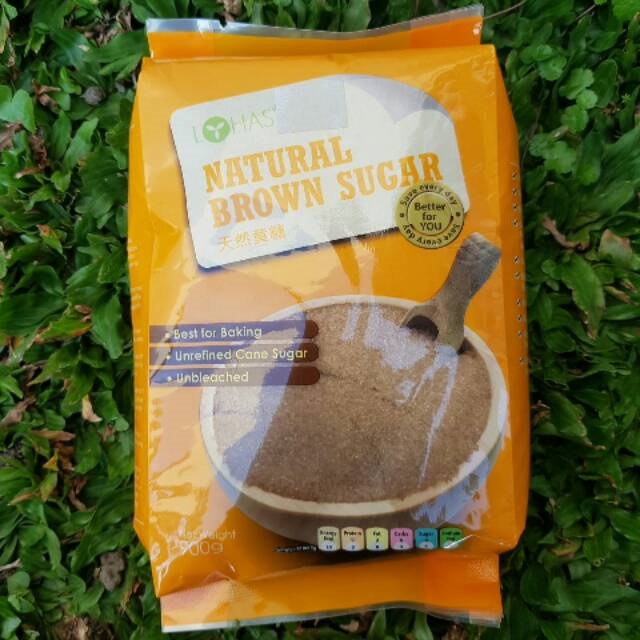 

Lohas Natural Brown Sugar, Gula Alami
