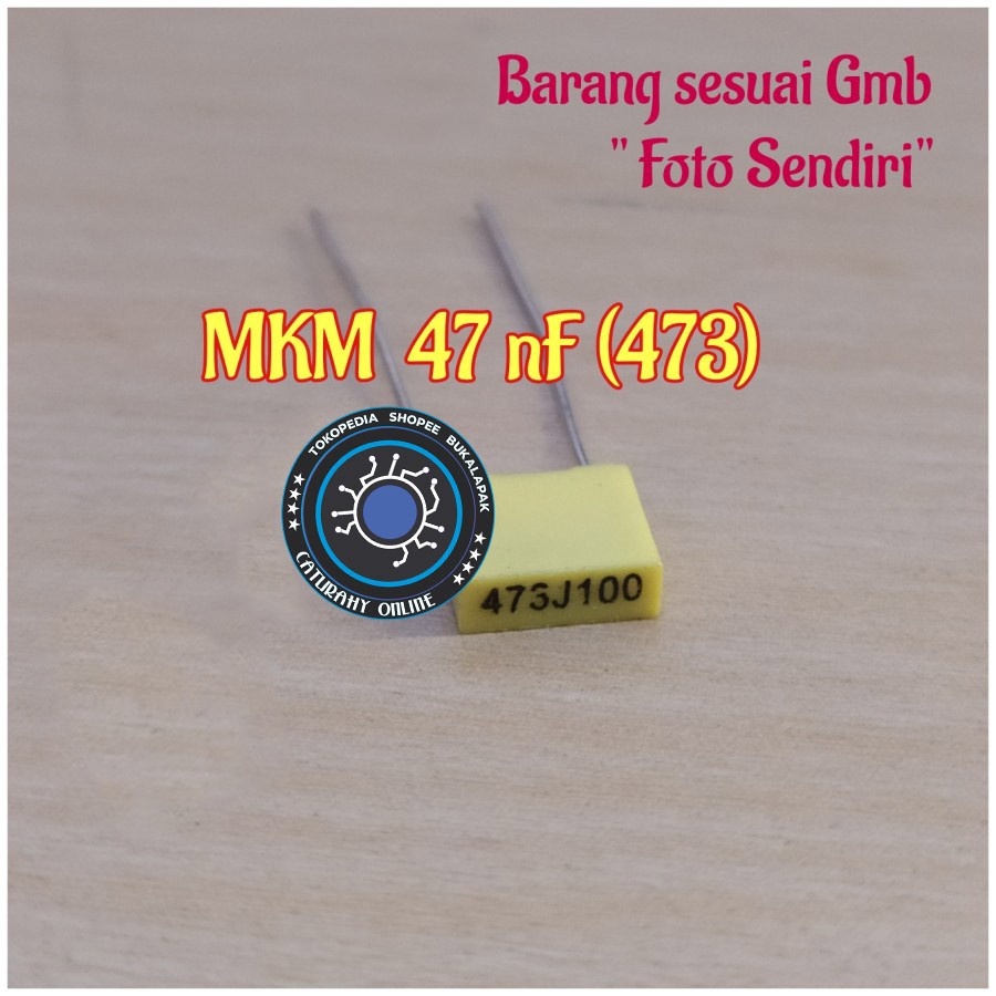 Kapasitor MKM 473 470nF capacitor MKM 47 nf capasitor