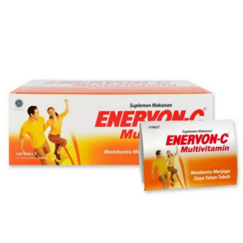 enervon c suplemen vitamin c dan b komplex 1box 100 tablet