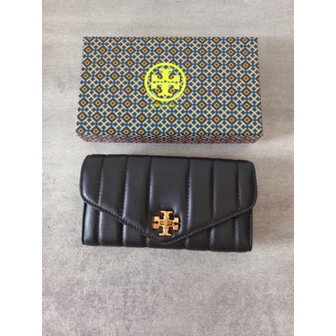 DOMPET TORY BURCH KIRA CHEVRON POUCH KEY FOB WALLET