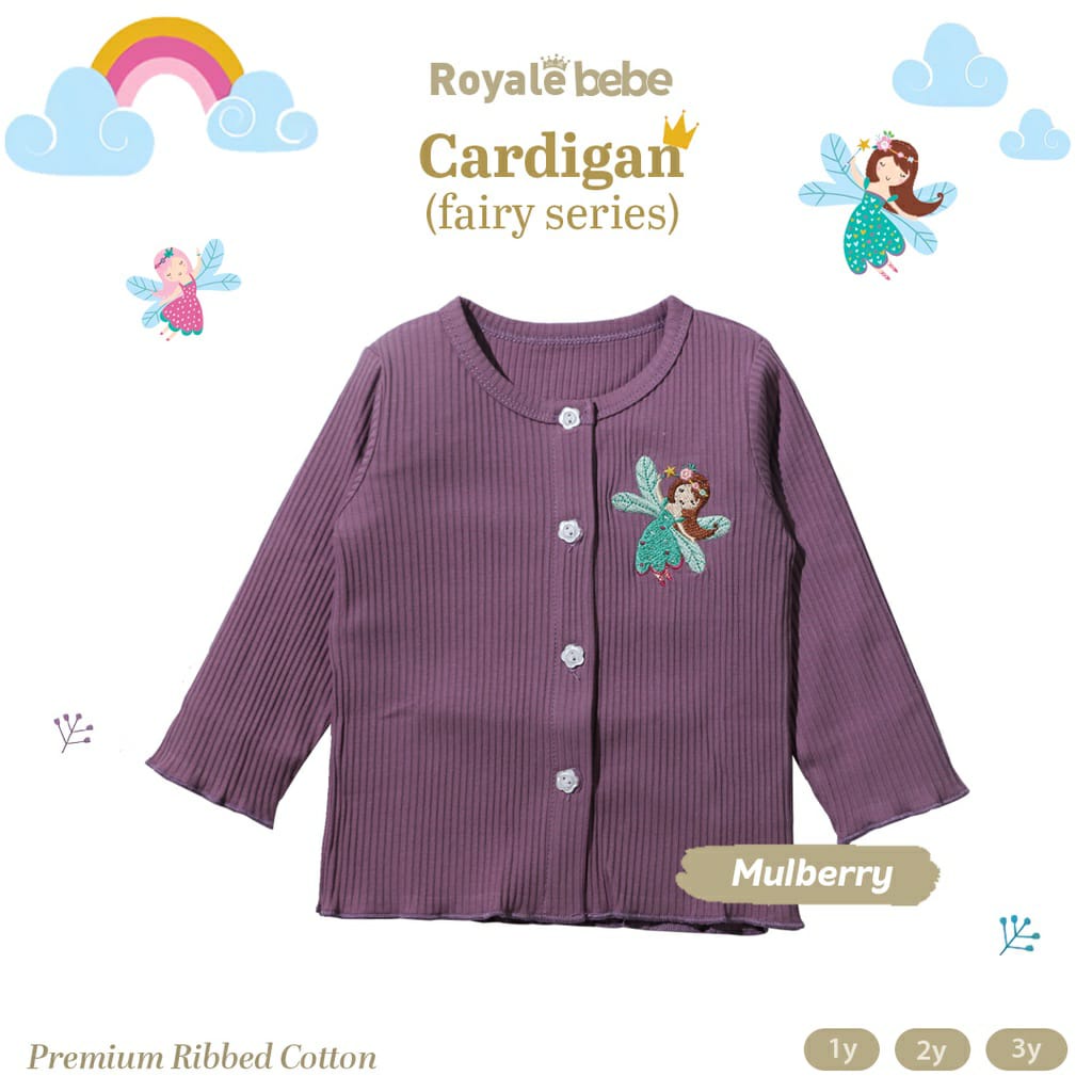 Royale Bebe Cardigan Bordir Fairy Series