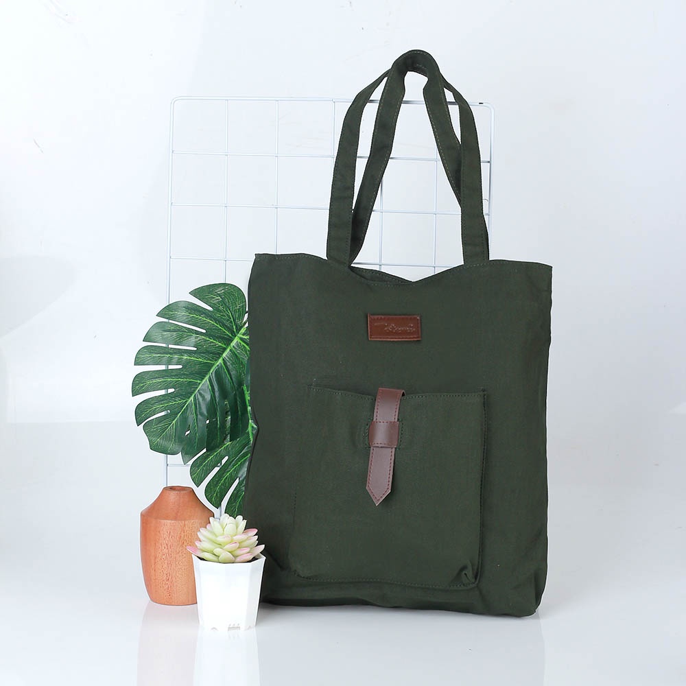 Tas Totebag Cewe Wanita Selempang Brand Totemi Motif Lokal Premium TTM 037