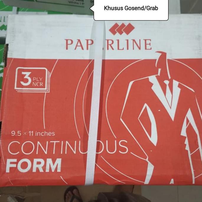 

Kertas Continuous Form 3 PLY FULL | 9.5" x 11" | 1000 sets | 3000 lbr