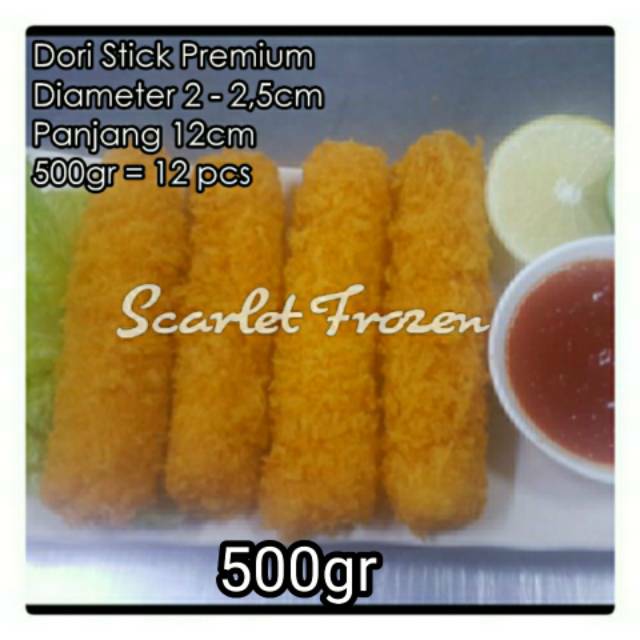 

Dori Stick Premium | Fish Stick | Ikan Dori Crispy 500gr