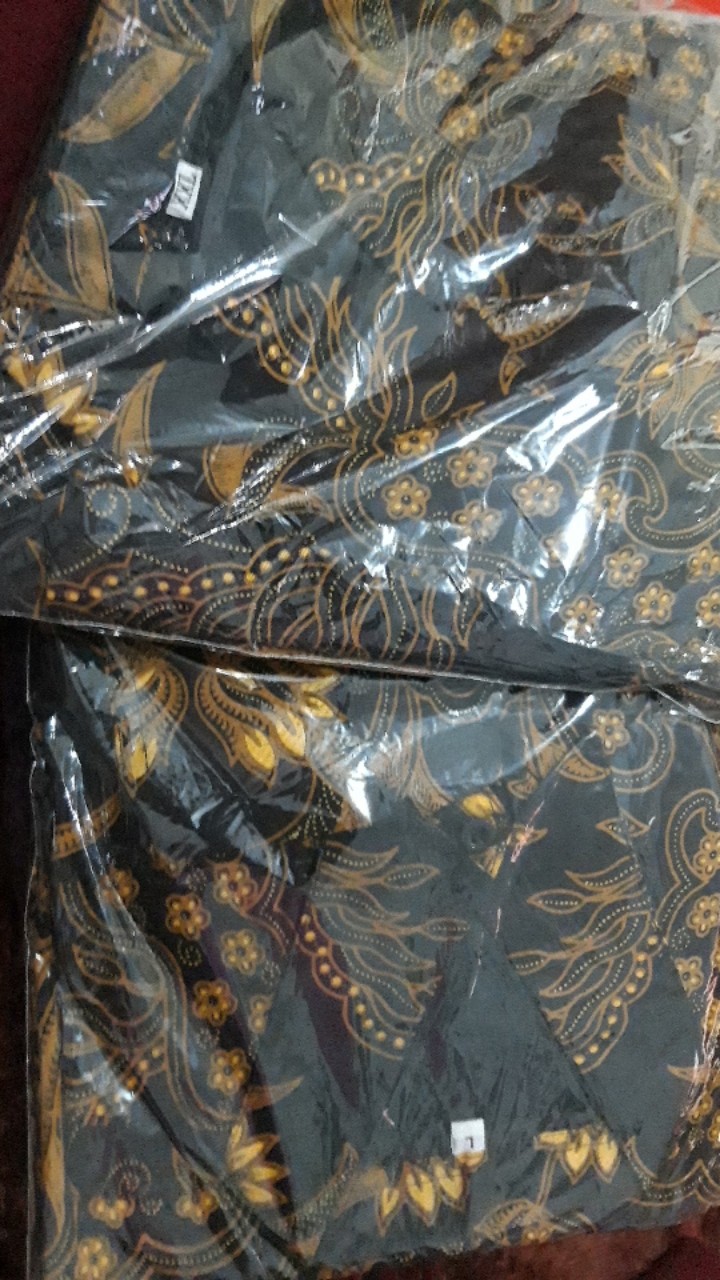 Wismaaji Kemeja Batik Pria Lengan Panjang Full Furing Bahan Katun By Kanaya