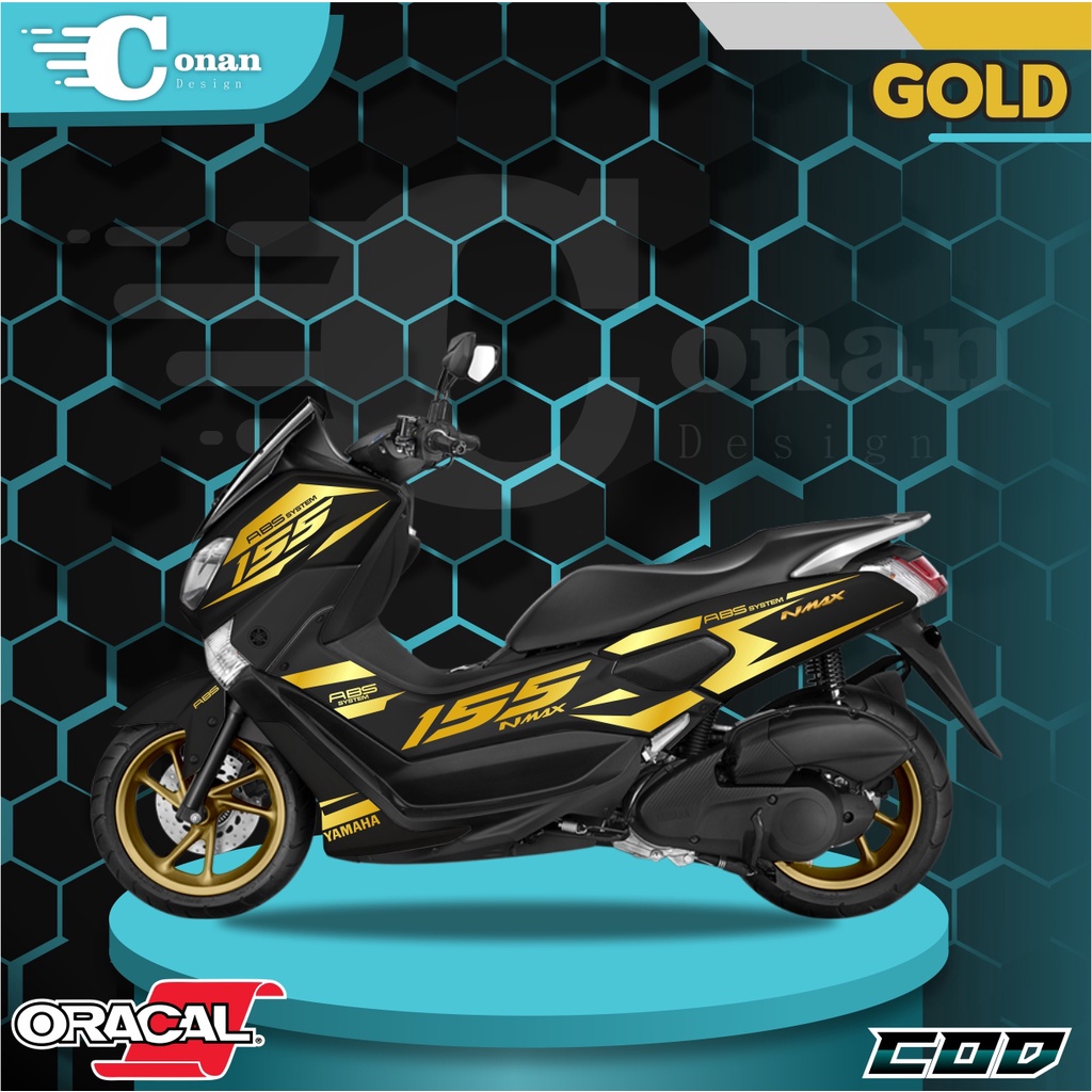 Aksesoris Motor Nmax Cutting Sticker Nmax Stiker Motor Nmax Striping Nmax 2019 All Nmax - NMxGS43