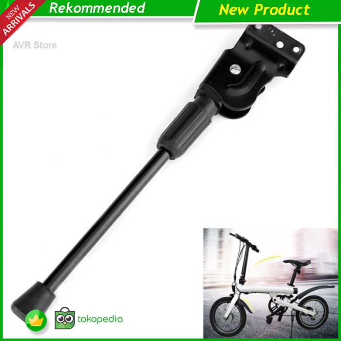 New Standar Sepeda Warna Hitam Bahan Steel untuk Xiaomi Qicycle EF1 L1