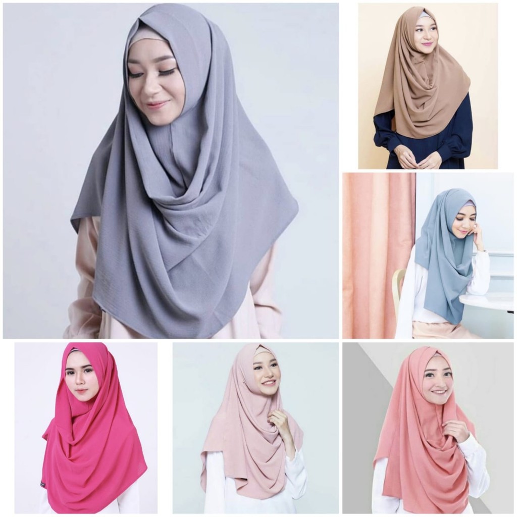 Pashmina Bubble Sala Instan Oshi Pastan Bubble Crepe / Pasthan Sala / Pashmina Instant Salla Buble