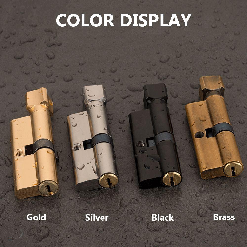 Cylinder Pintu Atas Anti Maling 70mm Kuningan 3kunci